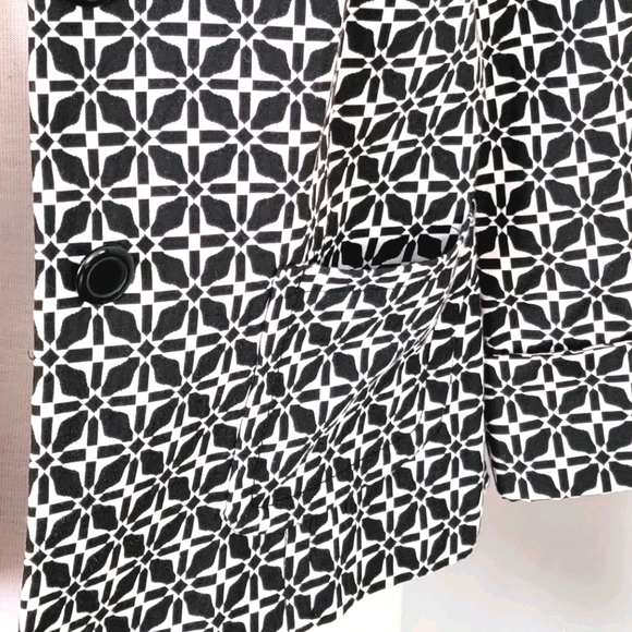 Charter Club High-Collar Cropped Jacket Blazer. - Picture 5 of 12